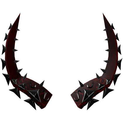 Crimson Crestfallen Horns