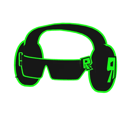 Lazer's Retro Headphones/Shades