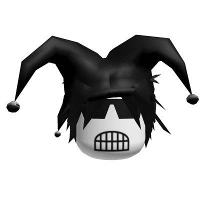Chapéu Jester Dashie Cabelo Preto