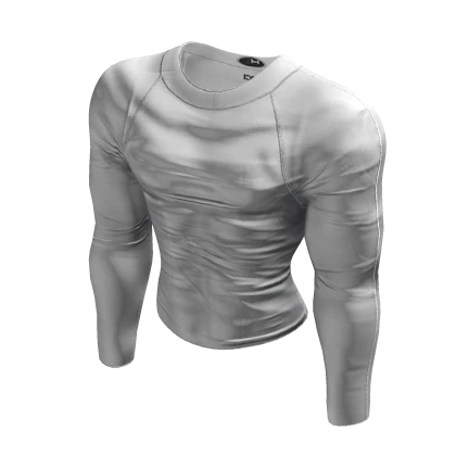 Tight Compression Long Sleeve Tee (White)