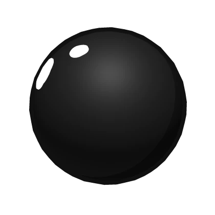 Low Black Goth Clown Nose