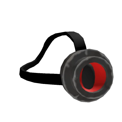 All Seeing Cyborg Eyepatch (Red)