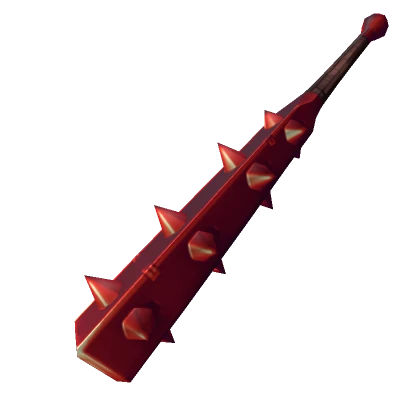 Red Spikey Kanabo Club