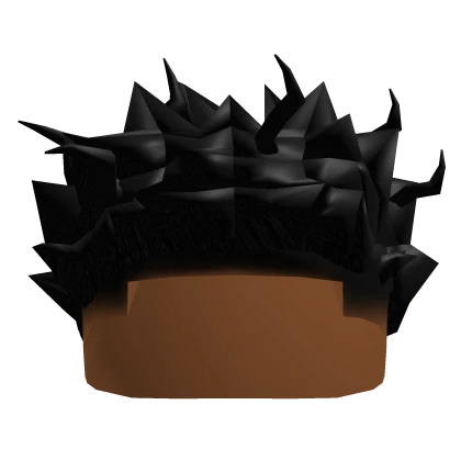 Nappy Curly Taper Fro Hair - Black