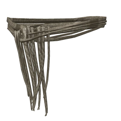 Beige Dune Wasteland Rope Belt