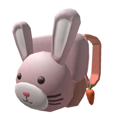 Cute Pink Bunny Backpack 3.0