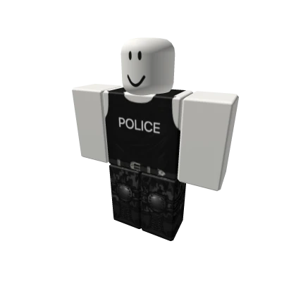 Swat Police Militar Black Camo Military Soldier