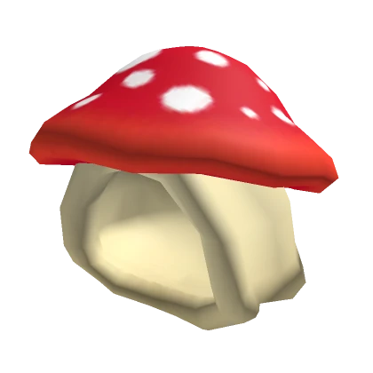 Eco Red Mushroom Hood