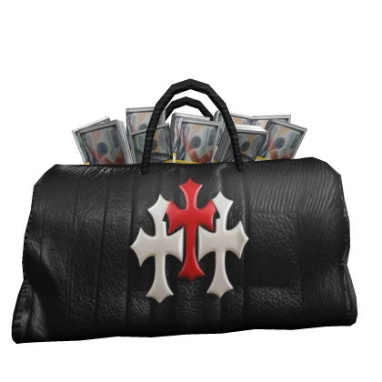 Chrome Cross Patch Duffle