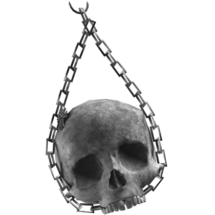 White Skull Waist Chain
