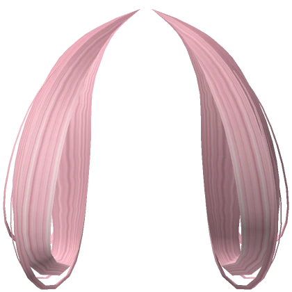 Cute Bunny Ears Hair Extensions (Pink)