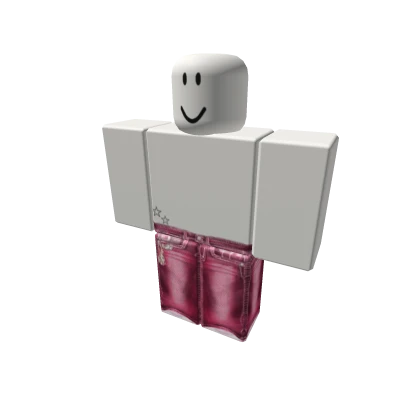 y2k hot pink denim cross dark light wash jeans