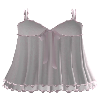 cute ruffle dress w bow - baby pink lace 3.0