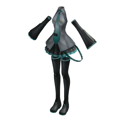 Realistic Hatsune Miku Vocaloid