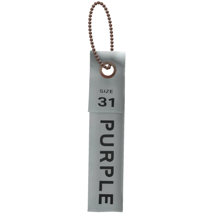 Purple Brand Tag