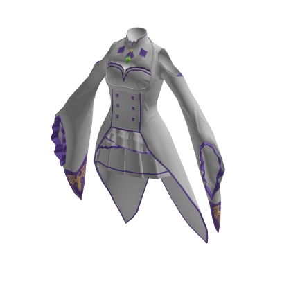 Re Zero emilia white dress