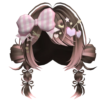 🍀Valentine's Harajuku Decora Pigtails