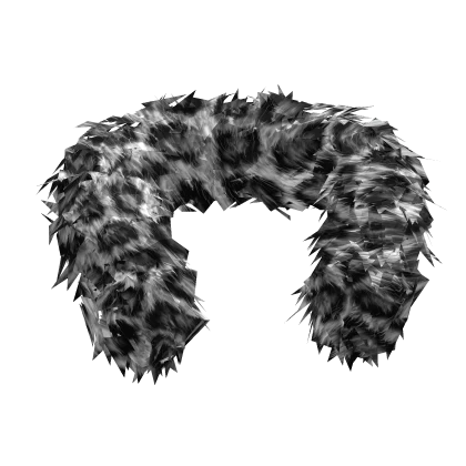 Snow Leopard Fur Scarf