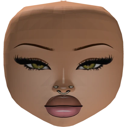 Aysha Baddie Latina Mesh Makeup Gloss lips lashes