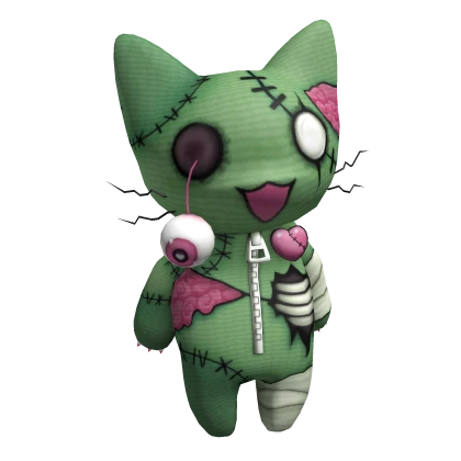 Zombie Cat Plushie