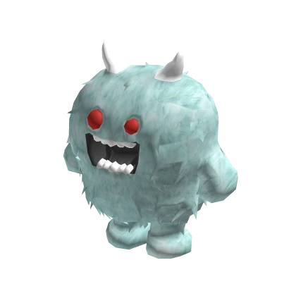 Giant Snow Monster Plushie Suit
