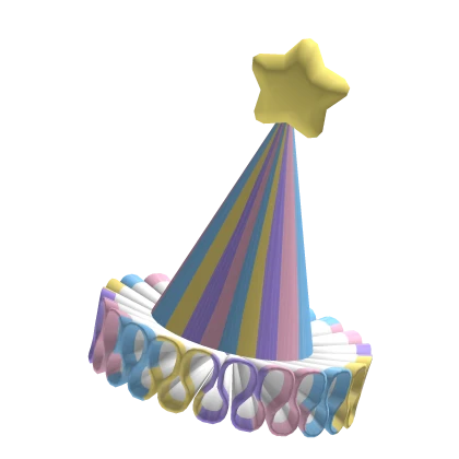 🎈⭐Clown Kidcore Pastel Party Hat⭐🎈
