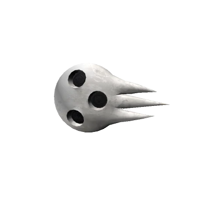 Death skull hairclip