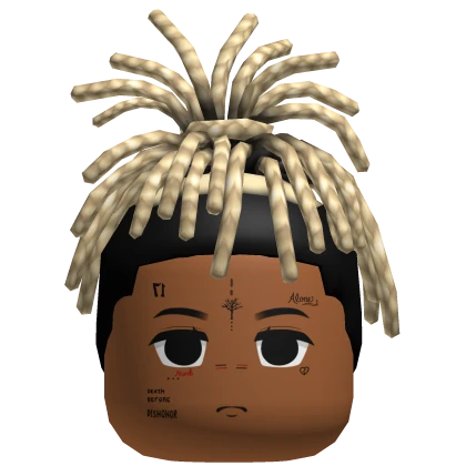 Rapper X Tied Up Dreads Face Mask