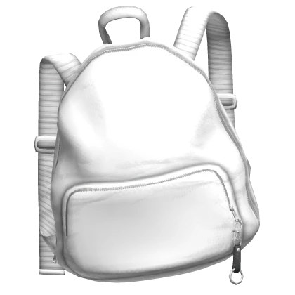 White Backpack Off Shoulder 3.0