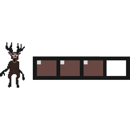 [99 Nights In The Forest] Deer 8-Bit Hp Health Bar