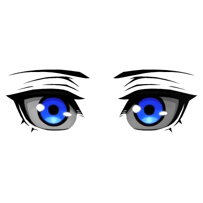Anime Eyes Blue