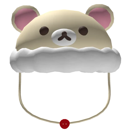 ♡ cute matching white bear korilakkuma hat 