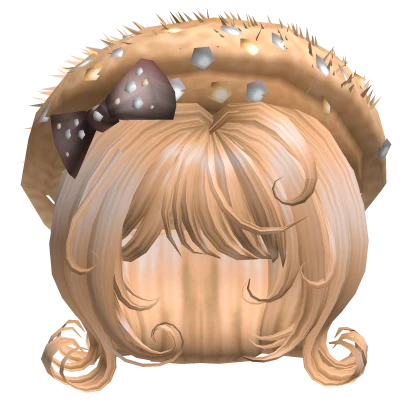 Gyaru ♡ ギャル Fancy beret [beige]