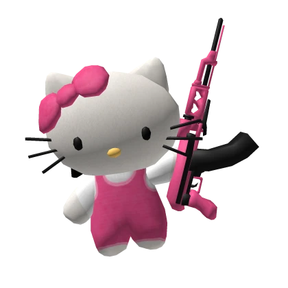 Hello KItty Y2K Toy Gun Backpack (3.0)