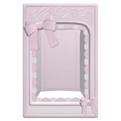 cute kawaii pink adored doll box