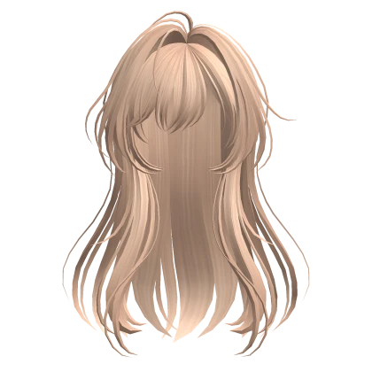 Blonde Anime Straight Hair