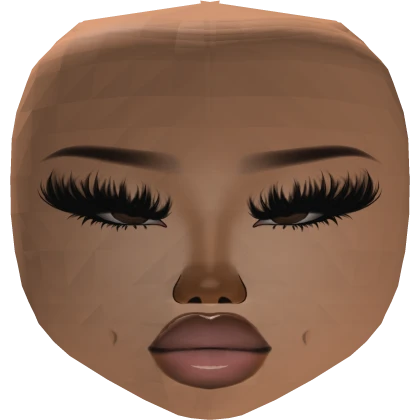 Young Baddie Latina girl Mesh Makeup Glossy lips 