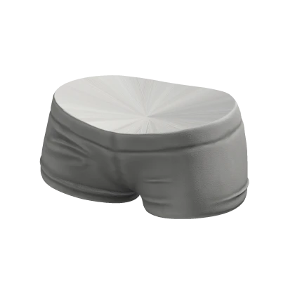 Ultra Tight Low Rise Shorts (White)