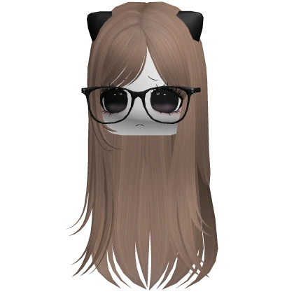 ♡ innocent moe kitty hair milktea