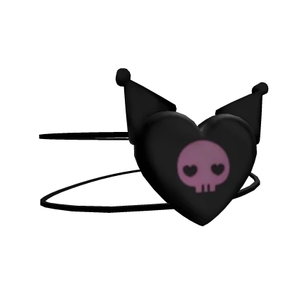 Kuromi heart eyepatch