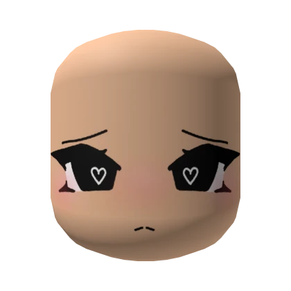  Flustered Heart Cute Eyes Face - Light