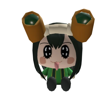 Frog Hero Cute Plush