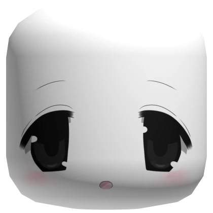 moe anime eyes confused expression