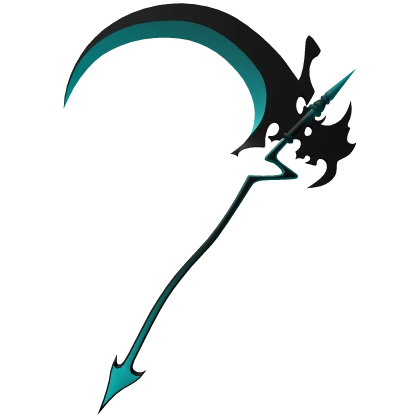 Halloween Scythe - Teal
