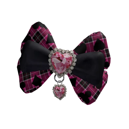 cute agejo harajuku gyaru heart bow