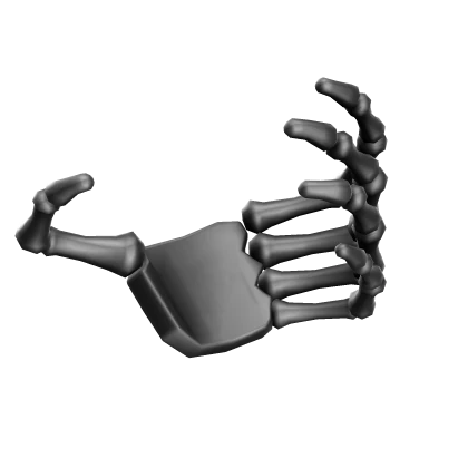 Silver Skeleton Arm bracelet (R)