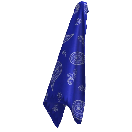 pocket bandana blue