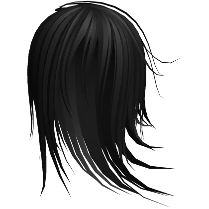 Majestic Long Vkei Final Fantasy Emo hair Dark