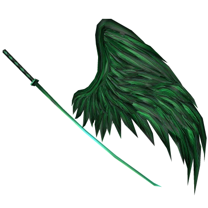 Nature Ghoul Wing & Katana Forested Devastation