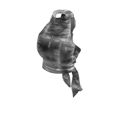 mesh graphic top y2k_TOP531_silver